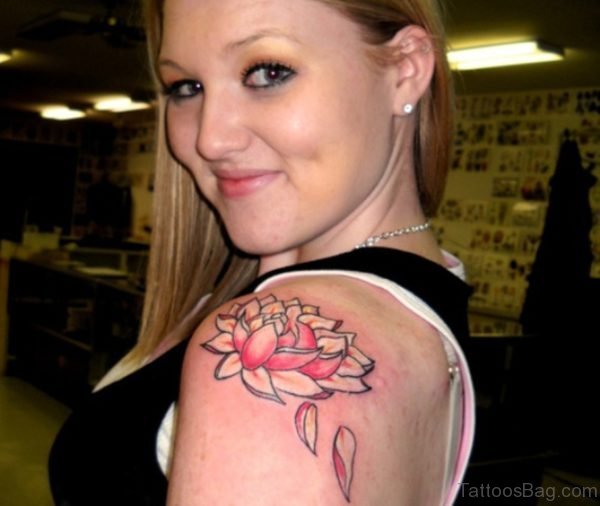 Stunning Lotus Tattoo