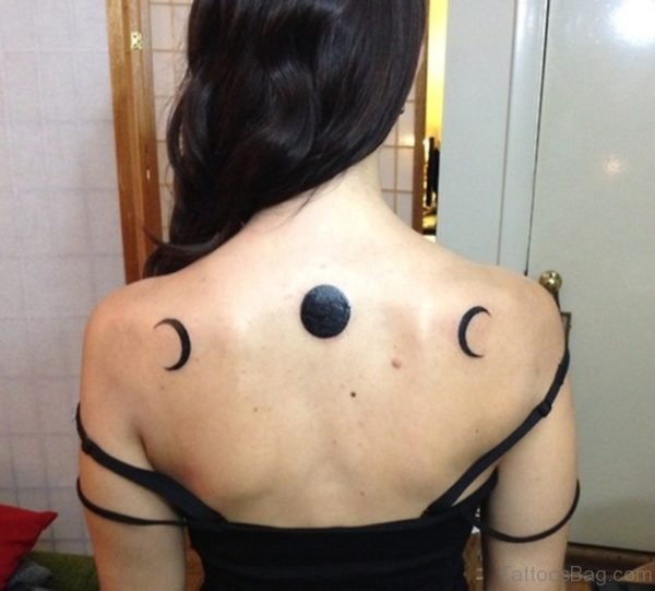 Stunning Moon Tattoo