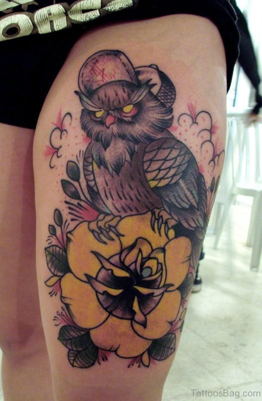 Stunning Owl Tattoo