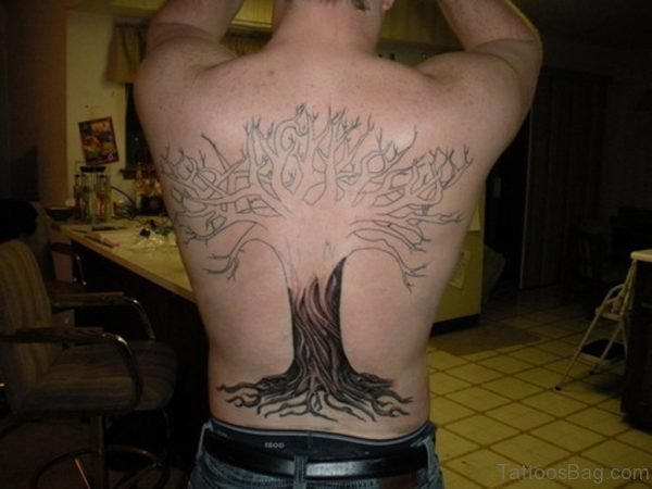 Stunning Tree Tattoo Design