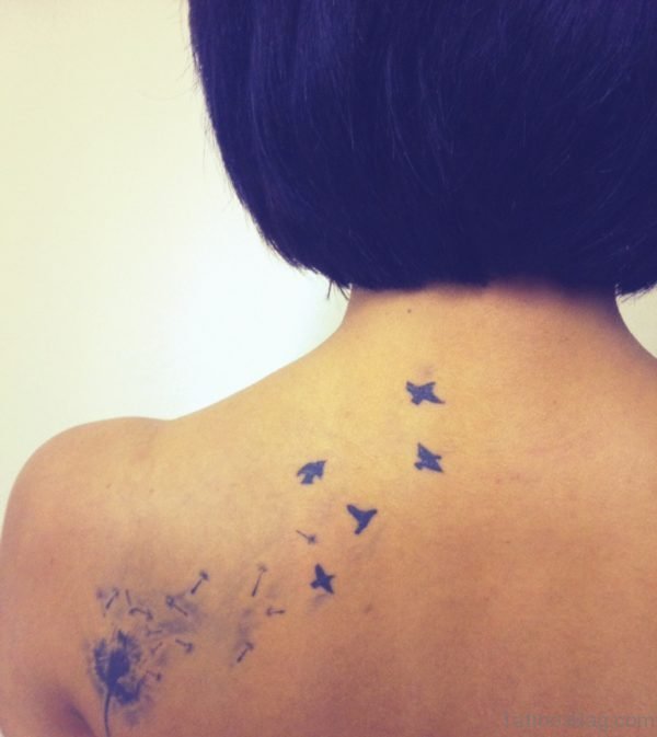 Stylish Birds Tattoo