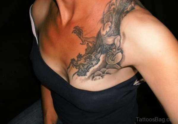 Stylish Dragon Tattoo