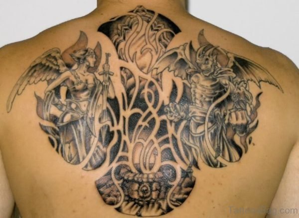 Stylish Horror Tattoo