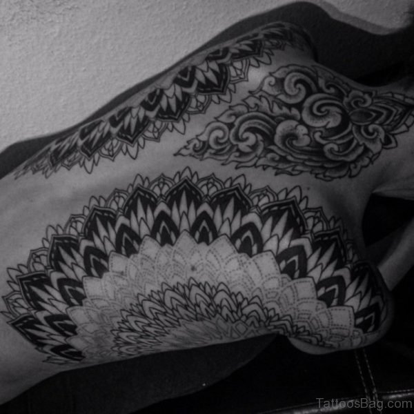 Stylish Mandala Tattoo Design