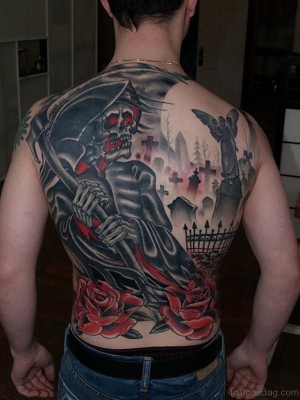 Stylish Skull Tattoo