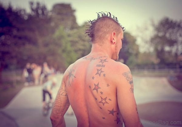 Stylish Stars Tattoo