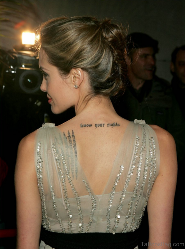 Stylish Word Tattoo