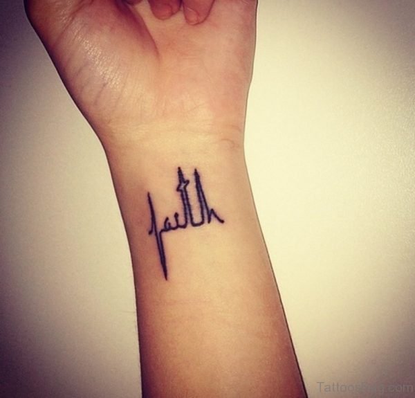 Stylish Faith Tattoo