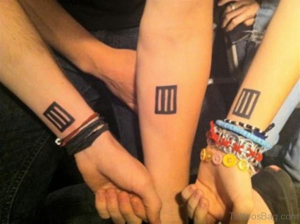 Stylish Wrist Tattoo