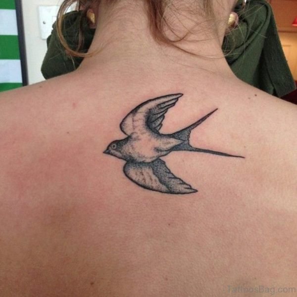Swallow Back Tattoo