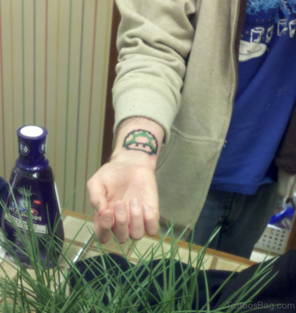 Sweet 1 Up Wrist Tattoo