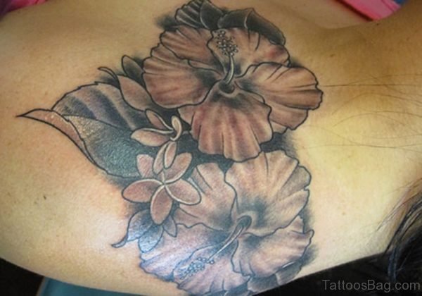Sweet Hibiscus Tattoo Design