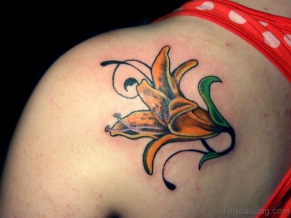 Lily Flower Tattoo