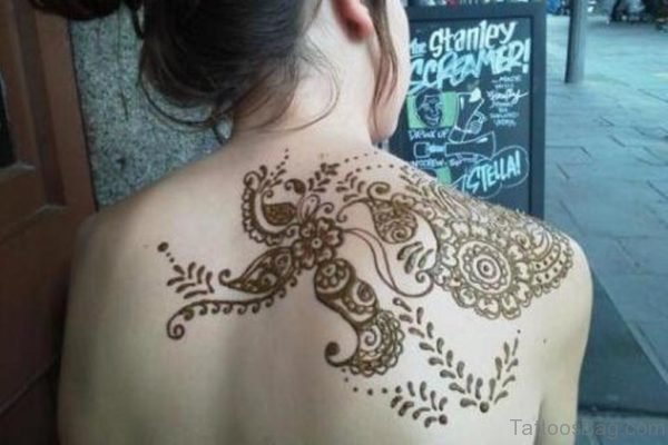 Sweet Mehndi Design Tattoo