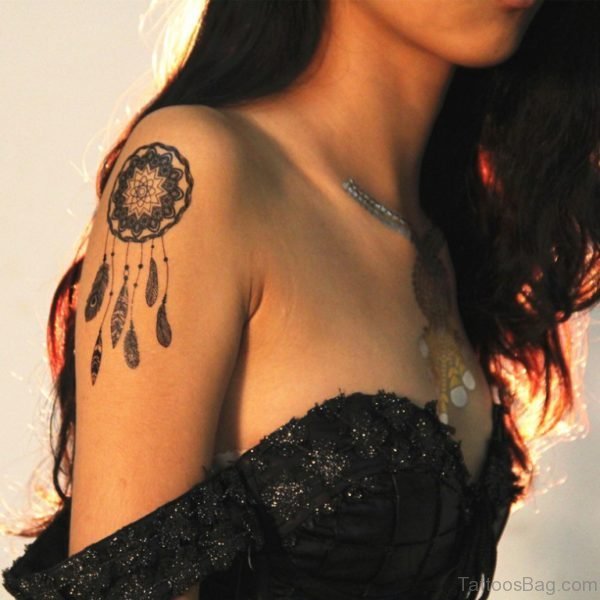 Sweet Right Shoulder Tattoo