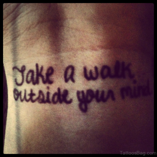 Take A Walk Outside Your Mind