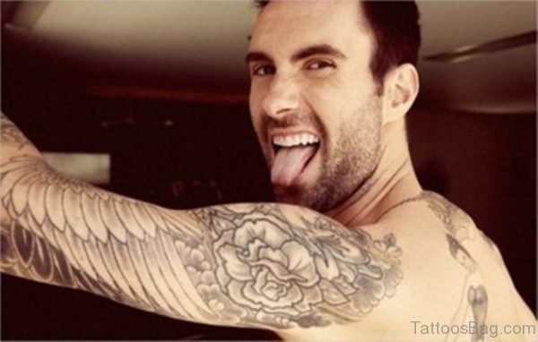 Tattoo Design On Left Shoulder