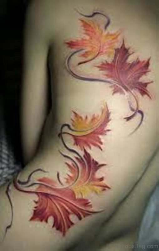 Terrific Leaf Tattoo