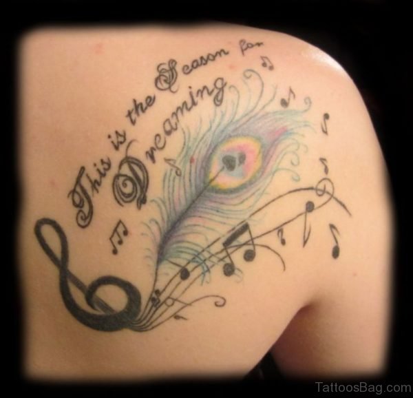 This Is The Season Feather Tattoo