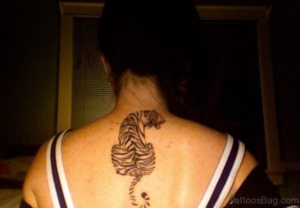 Tiger Tattoo On Back
