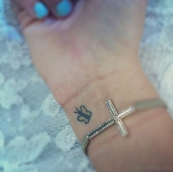 Tiny Butterfly Tattoo Design