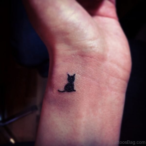 Tiny Cat Tattoo