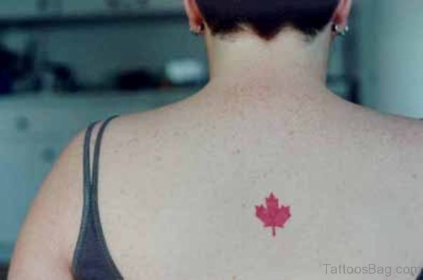 Tiny Leaf Tattoo