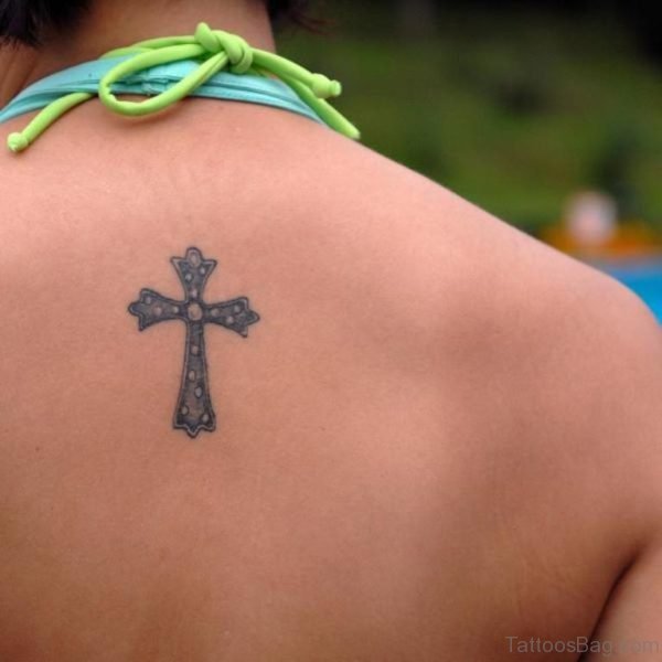Traditional Cross Tattoo