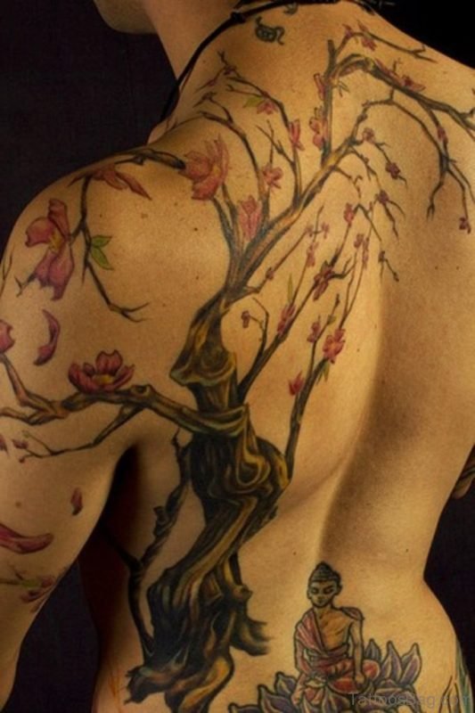 Tree Tattoo On Back