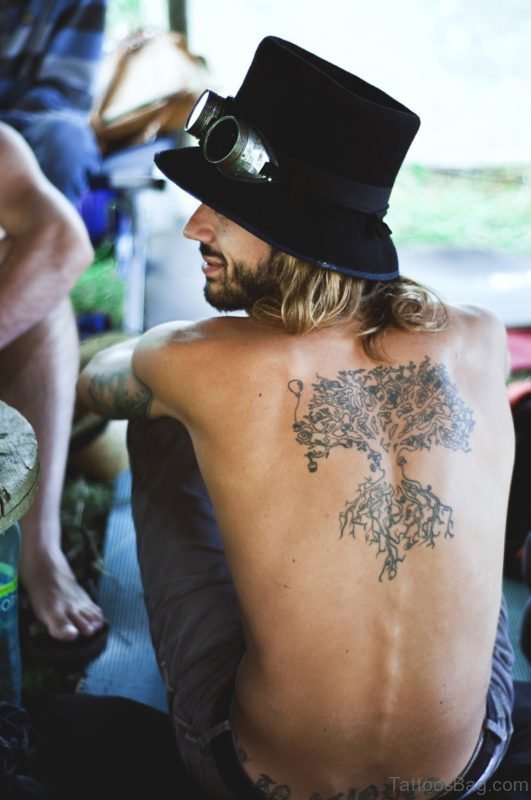 Tree Tattoo On Back