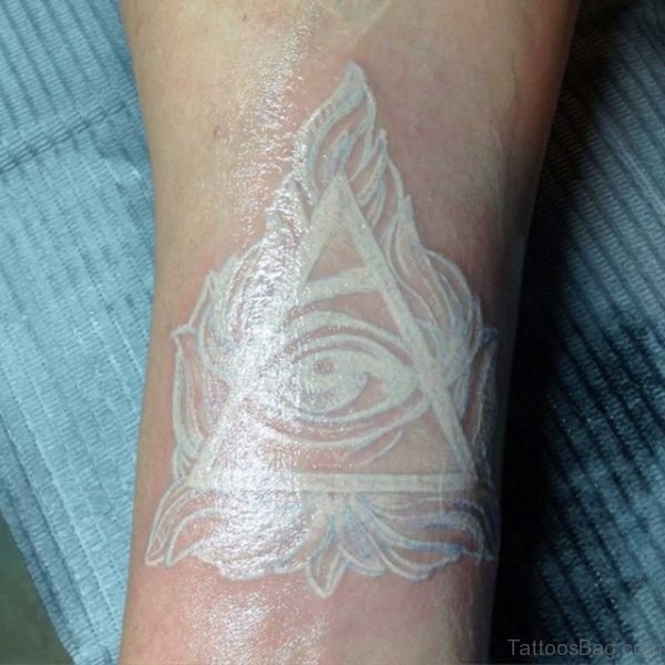 Triangle Eye Tattoo