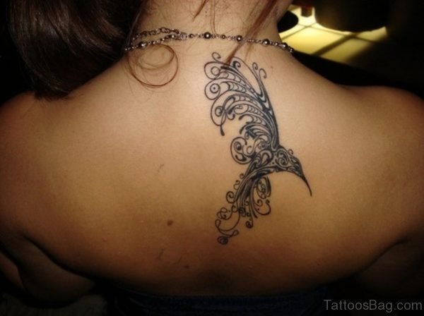 Tribal Bird Tattoo