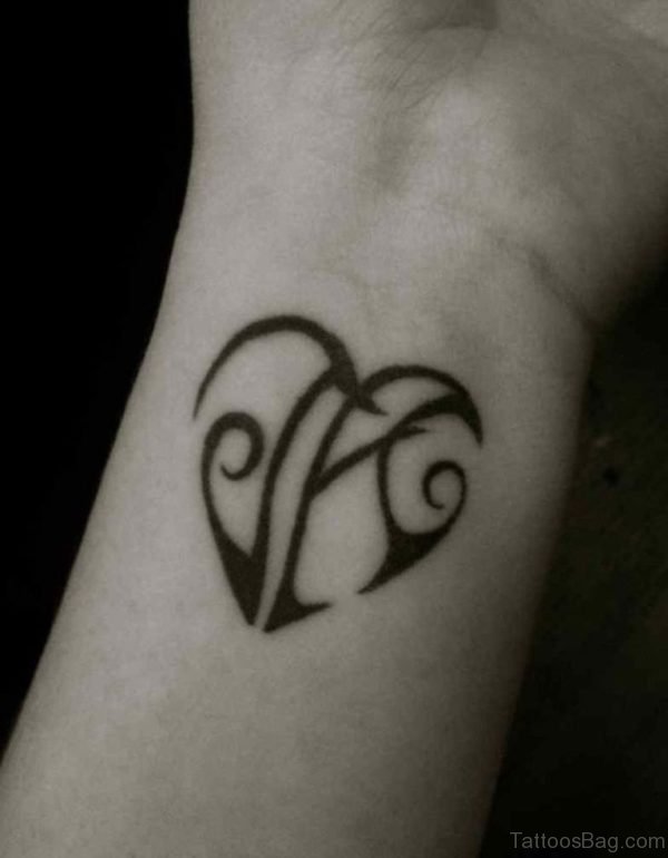 Tribal Heart Tattoo