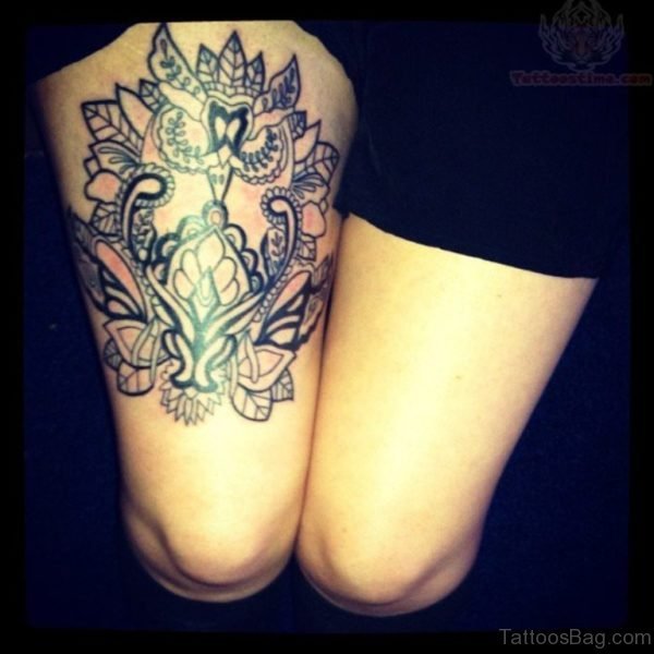 Tribal Owl Tattoo