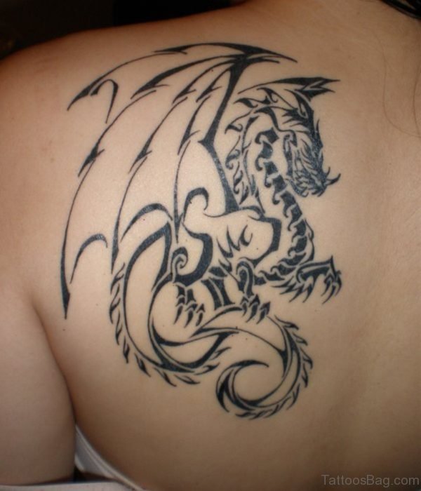 Tribal Shoulder Tattoo Design