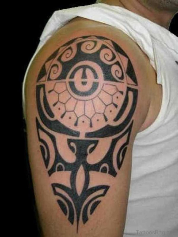 Tribal Shoulder Tattoo