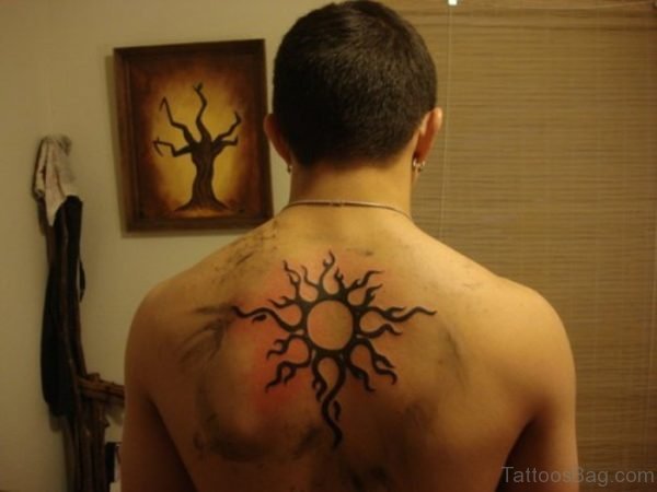 Tribal Sun Tattoo