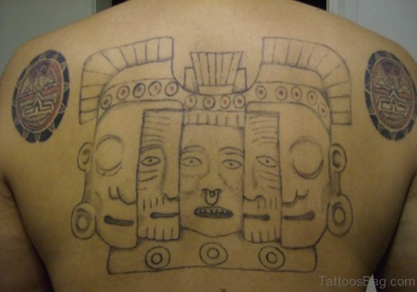 Unique Aztec Tattoo