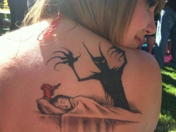 Unique Horror Tattoo
