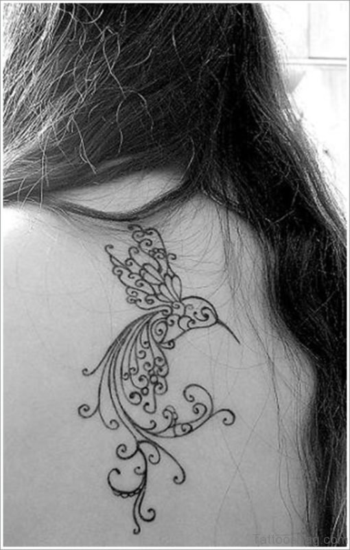 Unique Hummingbird Tattoo