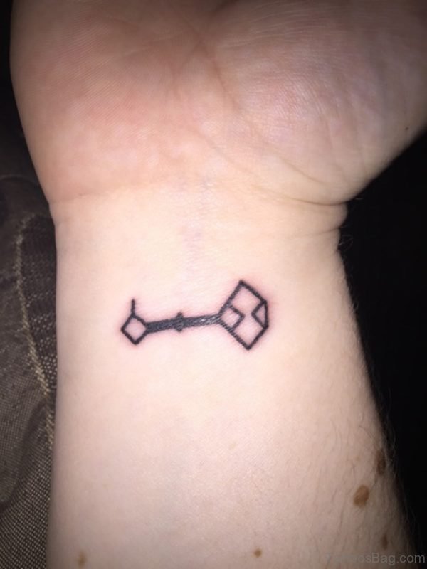 Unique Key Tattoo
