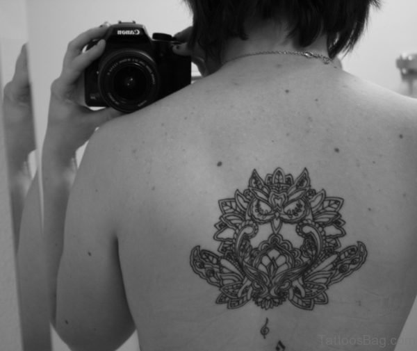 Unique Owl Tattoo
