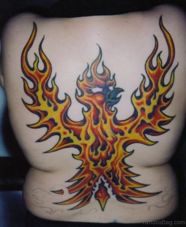 Unique Phoenix Tattoo