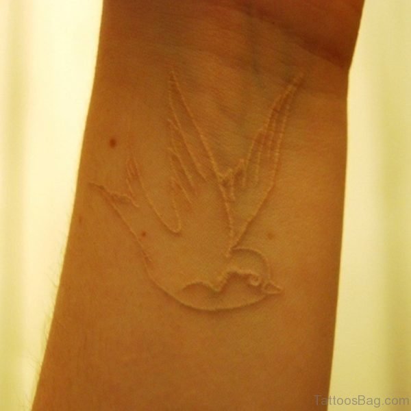 White Dove Tattoo