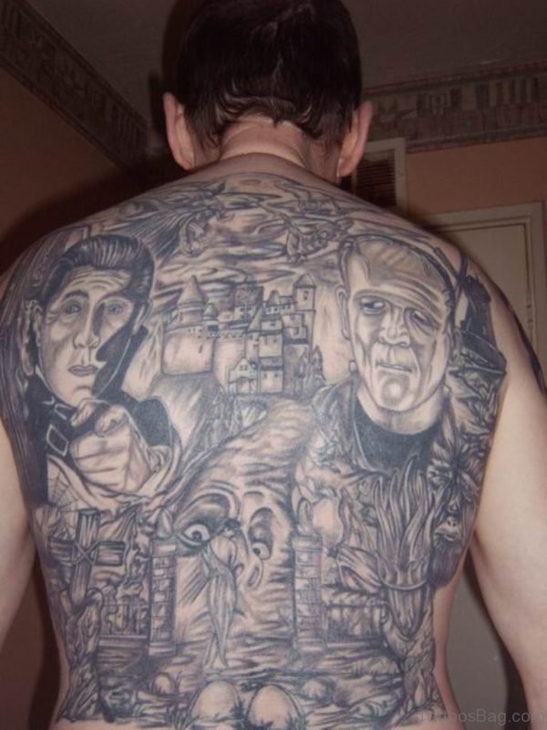 Horror Tattoo Design