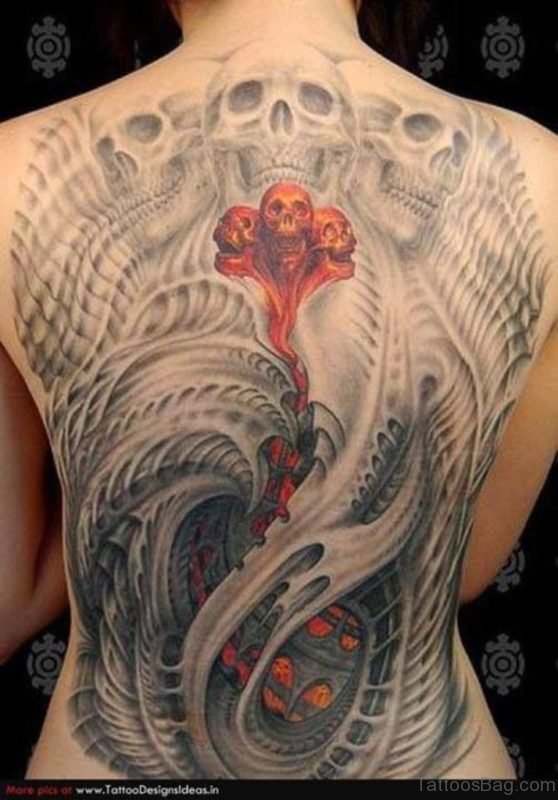 Wonderful Skull Tattoo