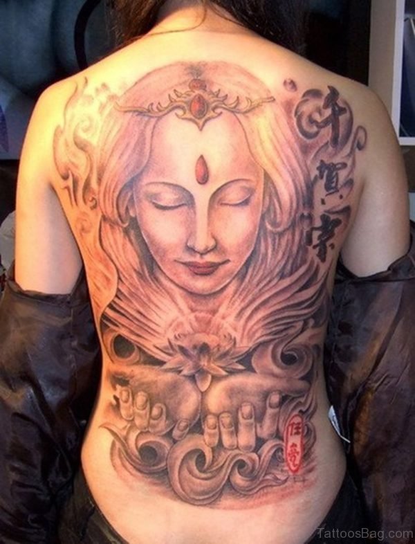 Women Face Tattoo