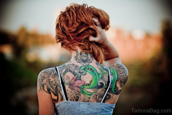 Wonderful Back Tattoo