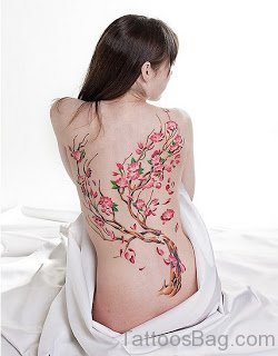 Wonderful Cherry Blossom Tattoo