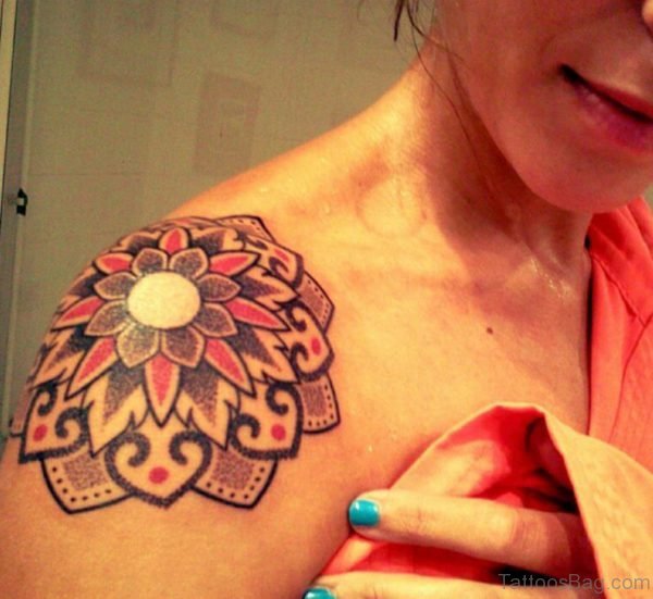 Nice Flower Tattoo